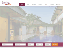Tablet Screenshot of hotelyani.com
